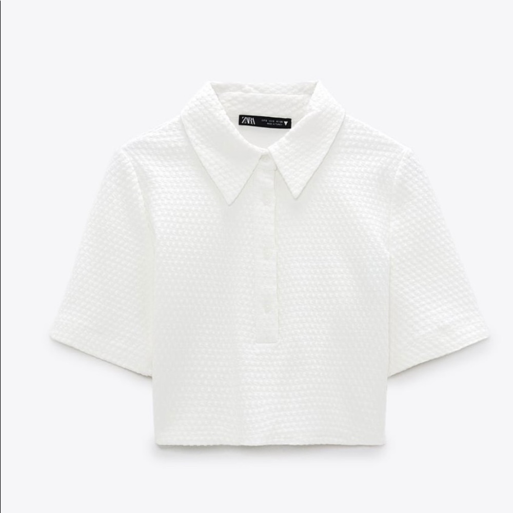 Zara Textured polo
